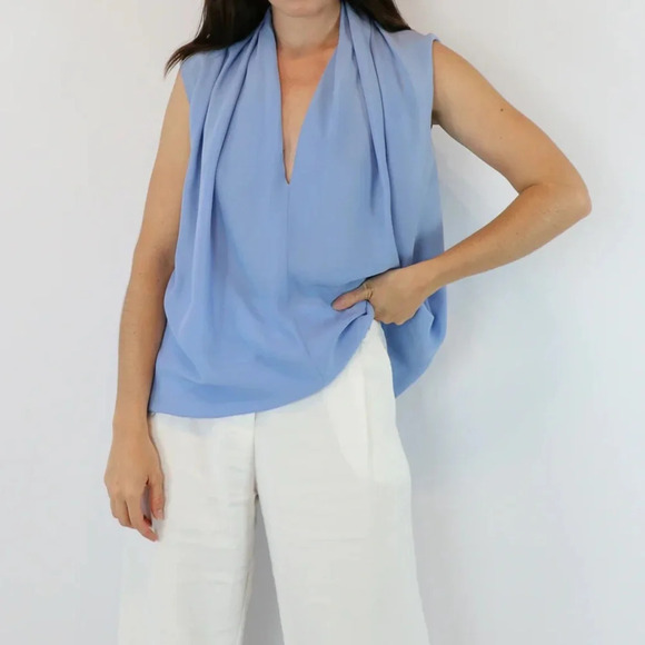 Scanlan Theodore Tops - Scanlan Theodore  Silk Blouse, size 10